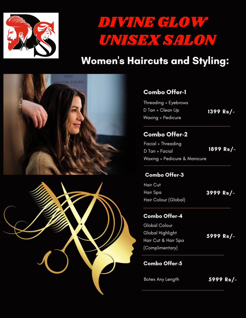 black and yellow luxury hair salon service price list flyer (4)